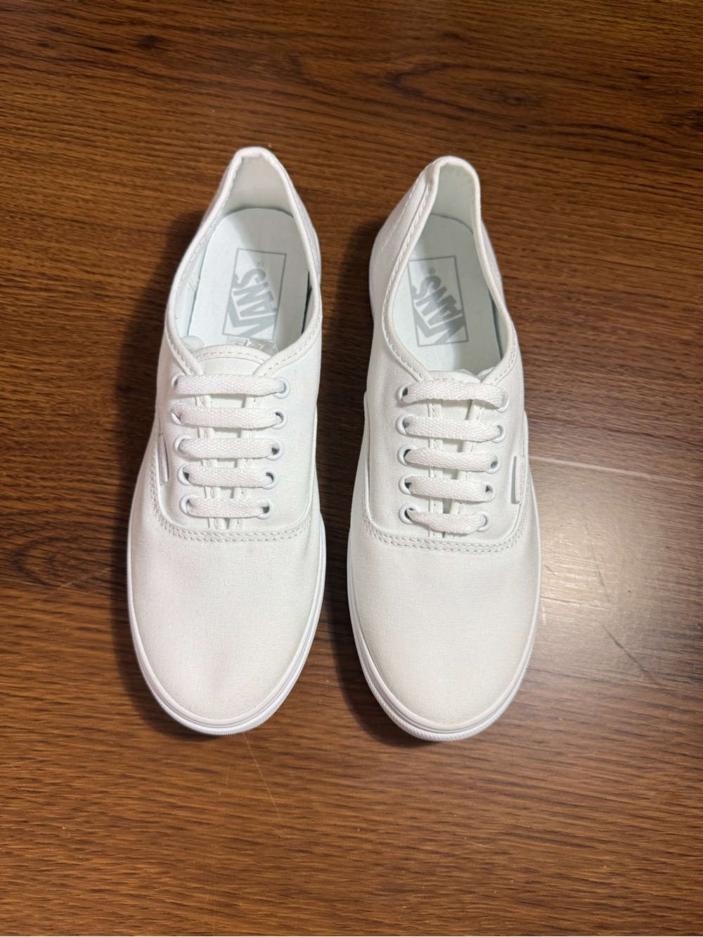 Vans Authentic White Low-Top Canvas Sneakers